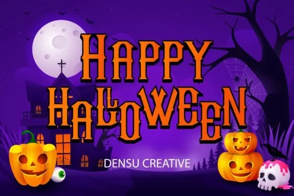 Metal Halloween Font