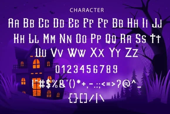 Metal Halloween Font