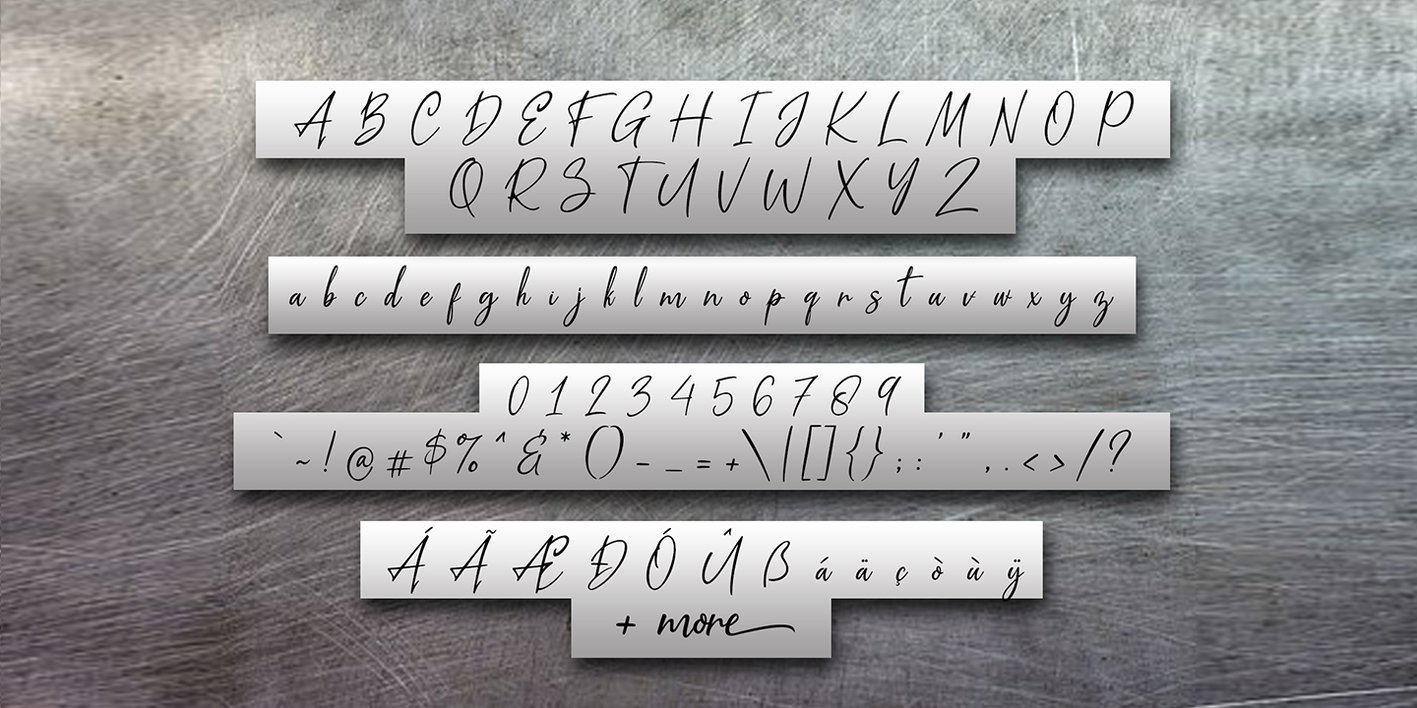 Metal Pen Font Free Download