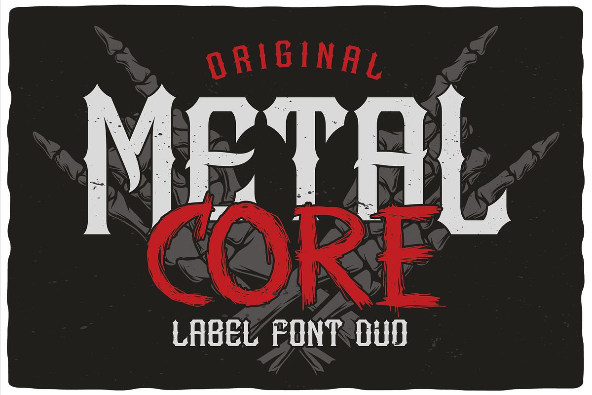 MetalCore Font Duo Free Download Free Download