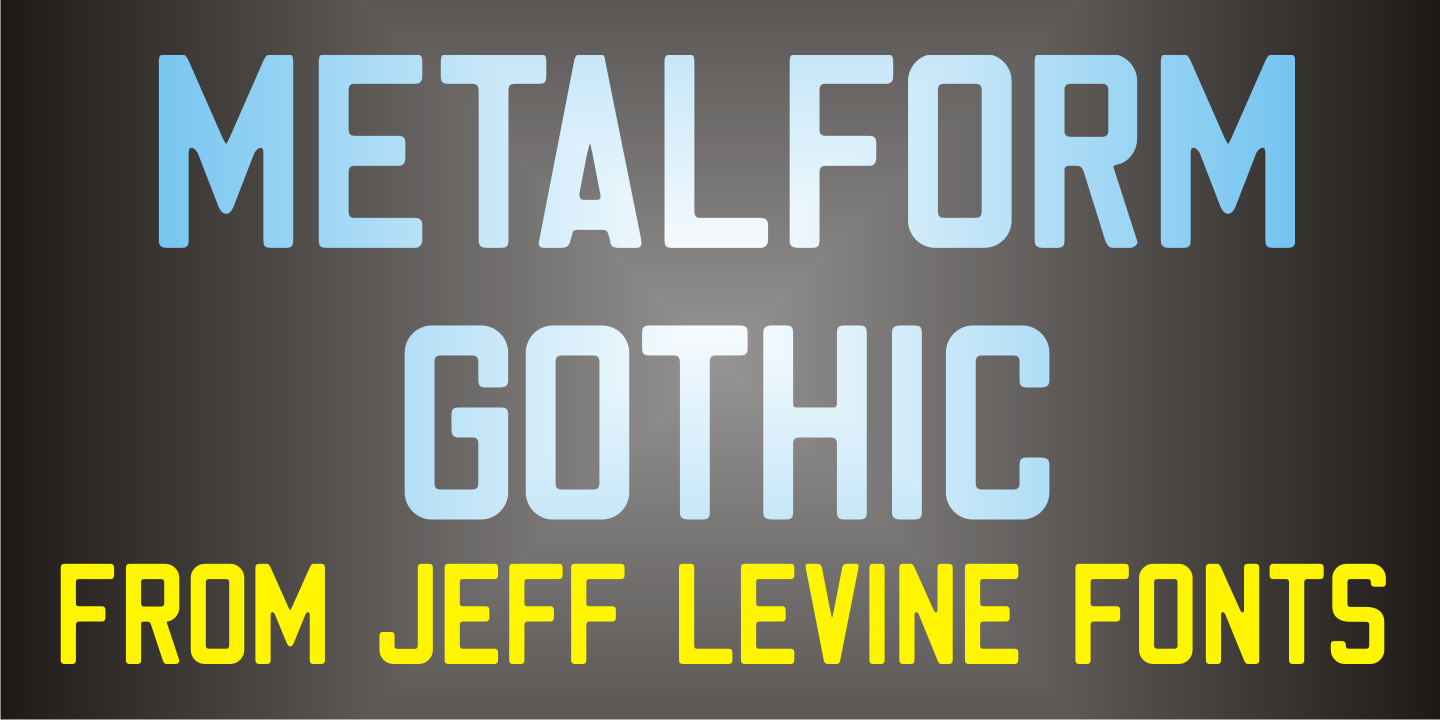 Metalform Gothic JNL Free Download Free Download