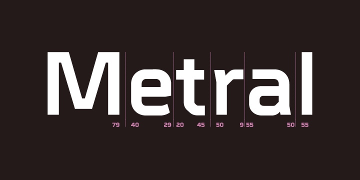 Metral Font Free Download