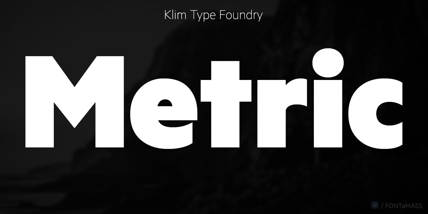 Metric Font Free Download