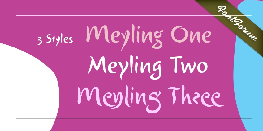 Meyling Font Free Download