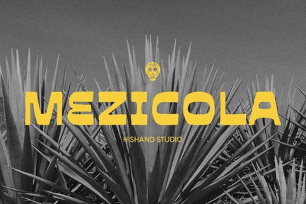 Mezicola Display Font