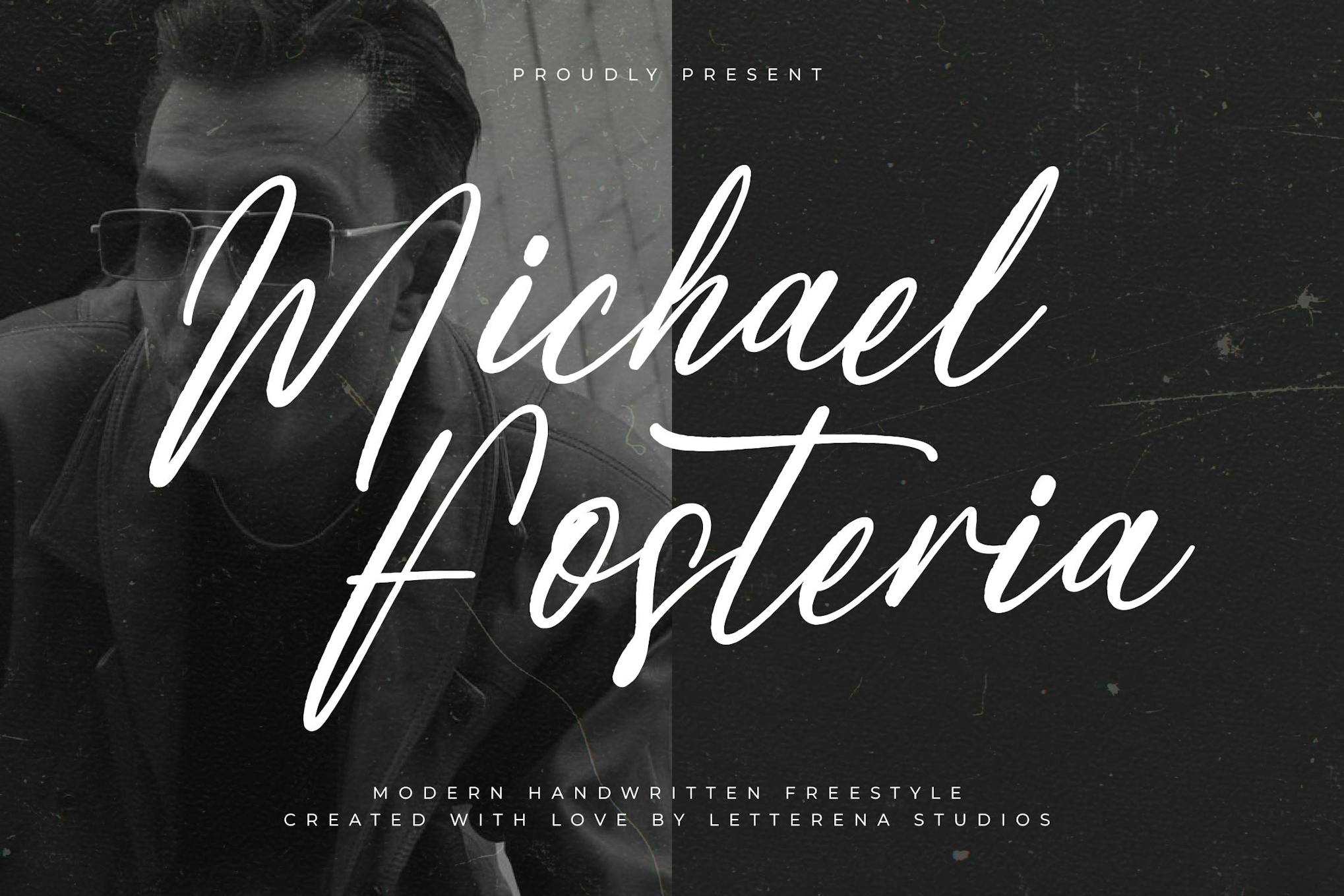 Michael Fosteria Modern Handwritten Freestyle Font Free Download