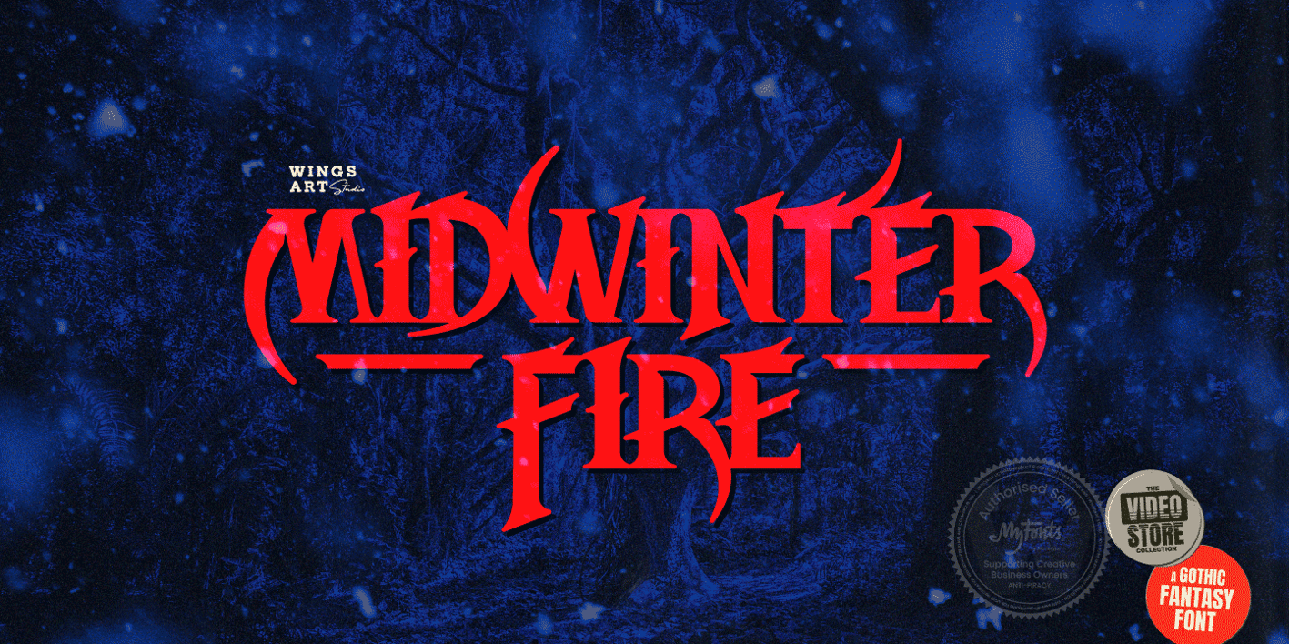 Midwinter Fire Font Free Download