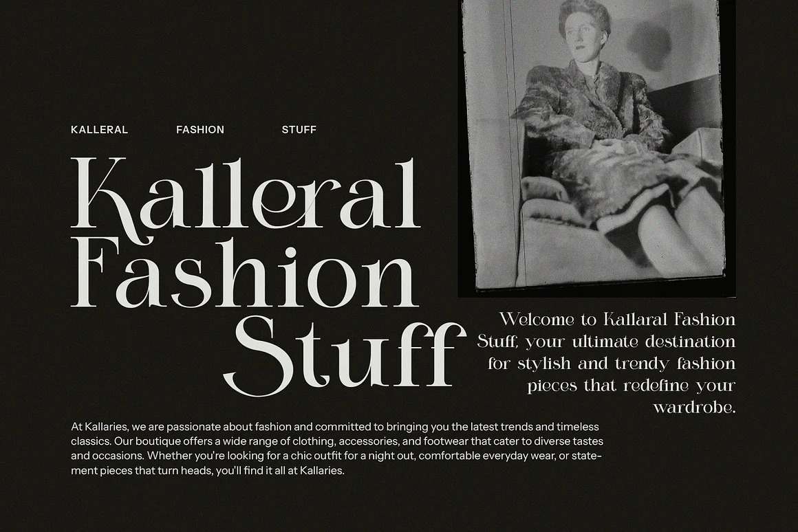 Migkla Elegant Serif Font