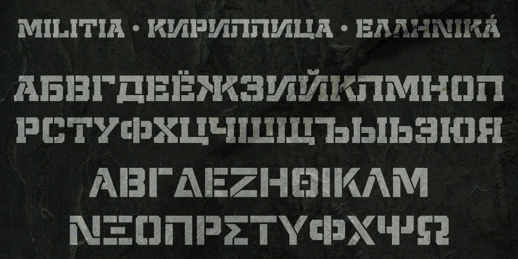 Militia Font Free Download