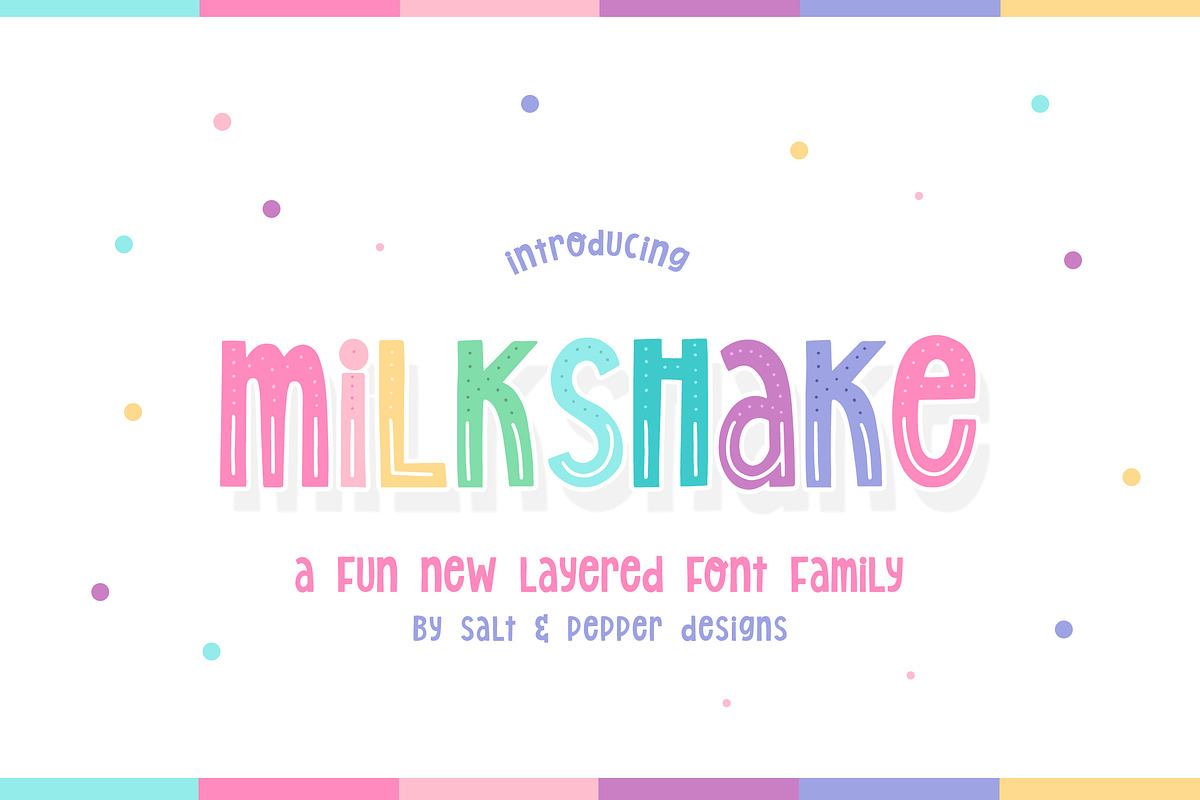 Milkshake Font Family Free Download Free Download