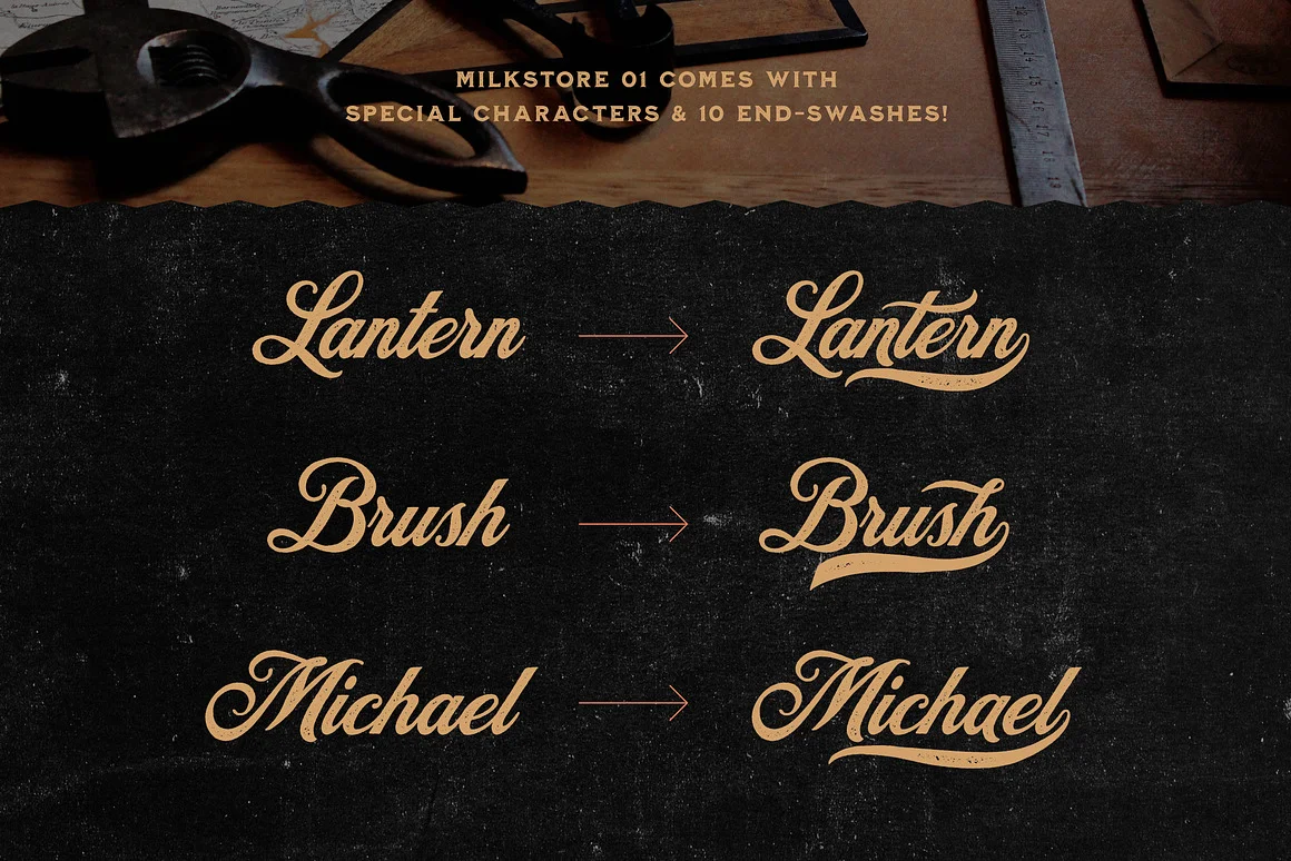 Milkstore Font Collection