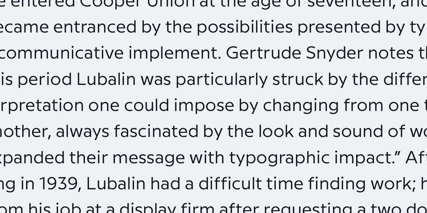 Milliard Font
