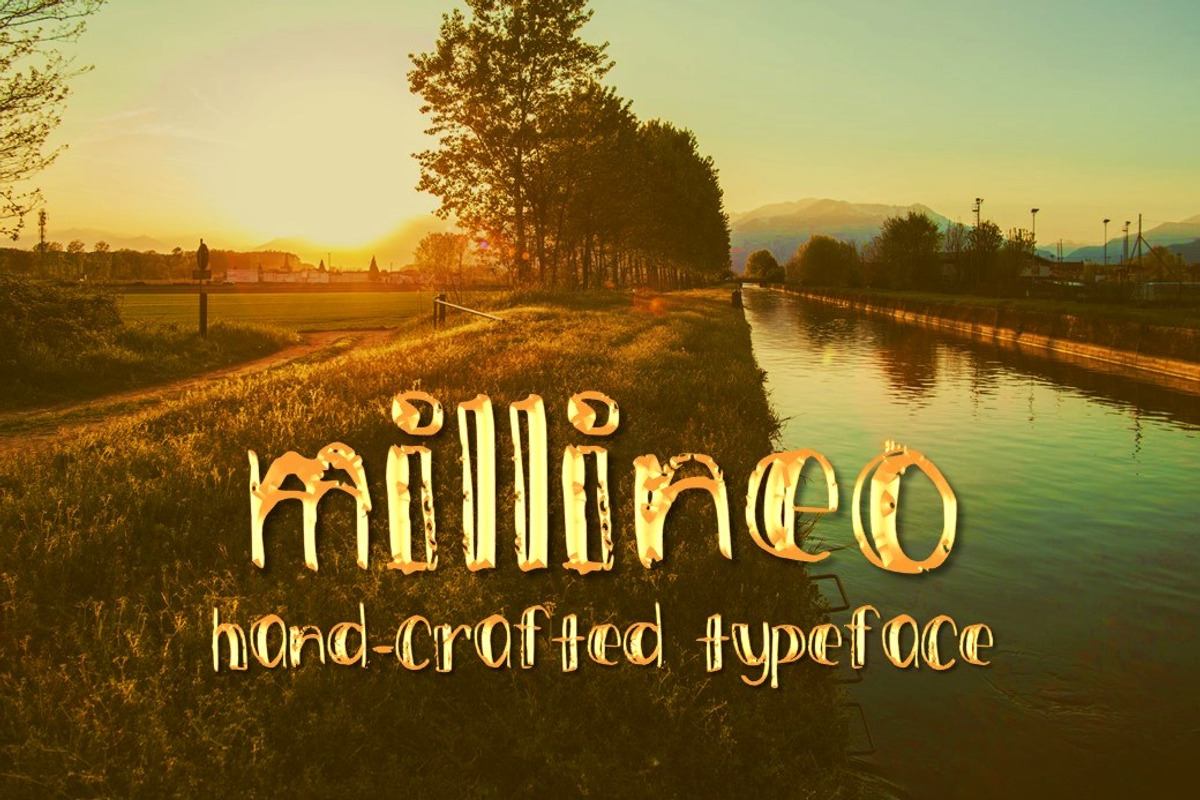 millineo font Free Download Free Download