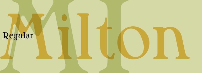 Milton Font Free Download