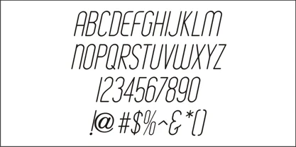 Mimeograph Template JNL Font
