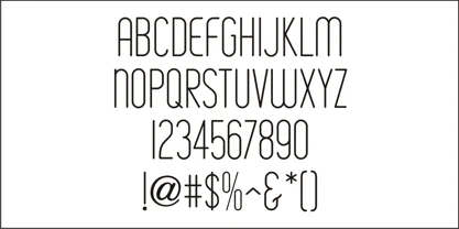 Mimeograph Template JNL Font