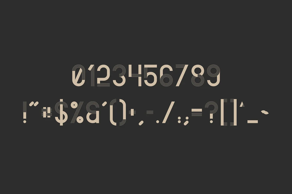 Minbus - Display Font