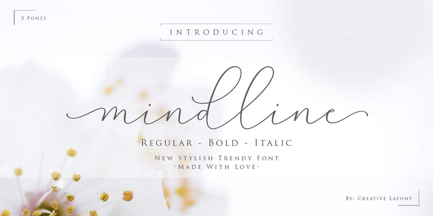 Mindline Script Font Free Download