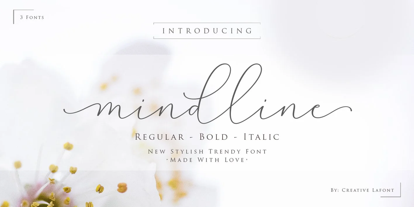 Mindline Script Font