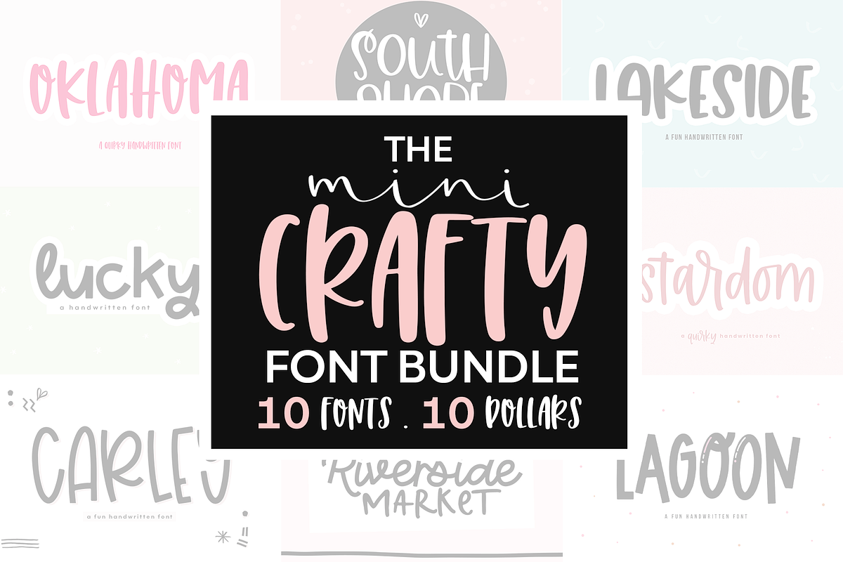 Mini Crafty Font Bundle Free Download Free Download