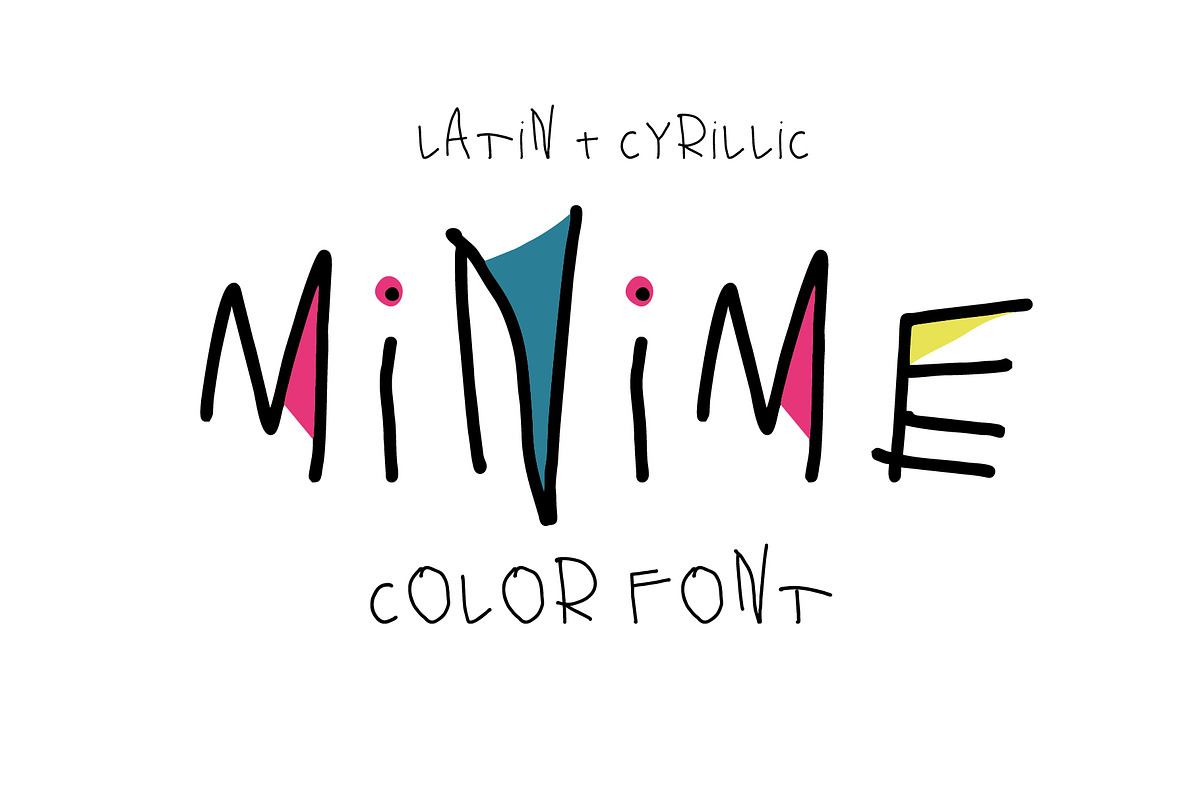 Minime color font Free Download Free Download