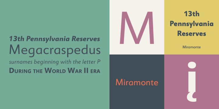 Miramonte Font Free Download