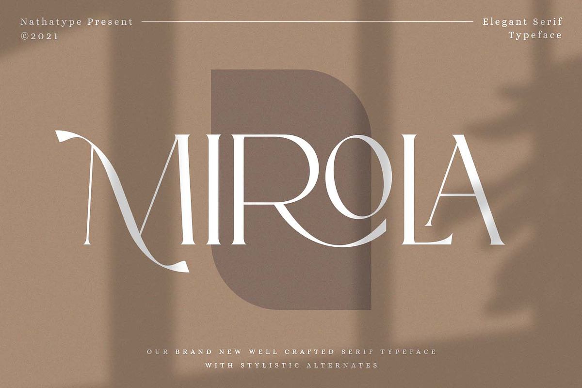 Mirola - Elegant Serif Font Free Download Free Download