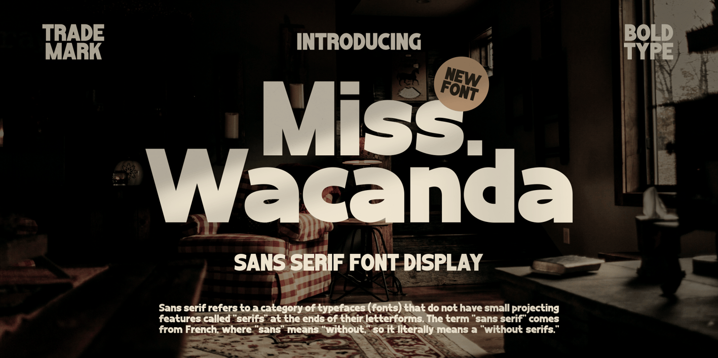 Miss Wacanda Font Free Download