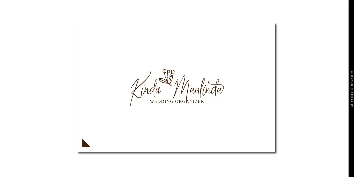 Mistday Script Font