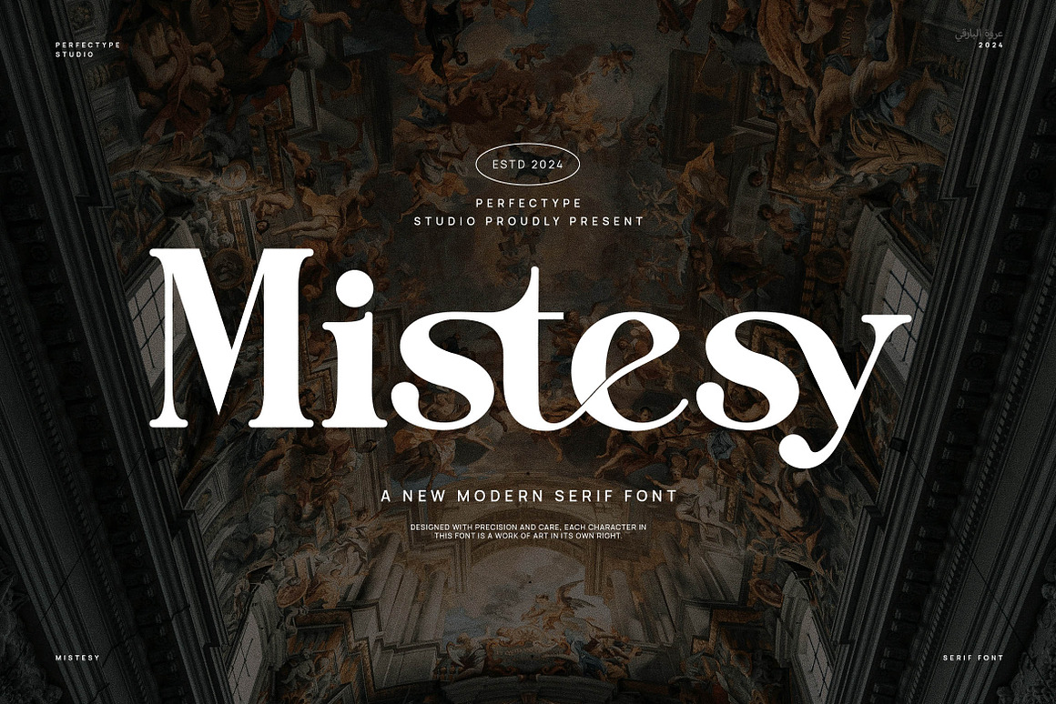 Mistesy Modern Serif Font Free Download