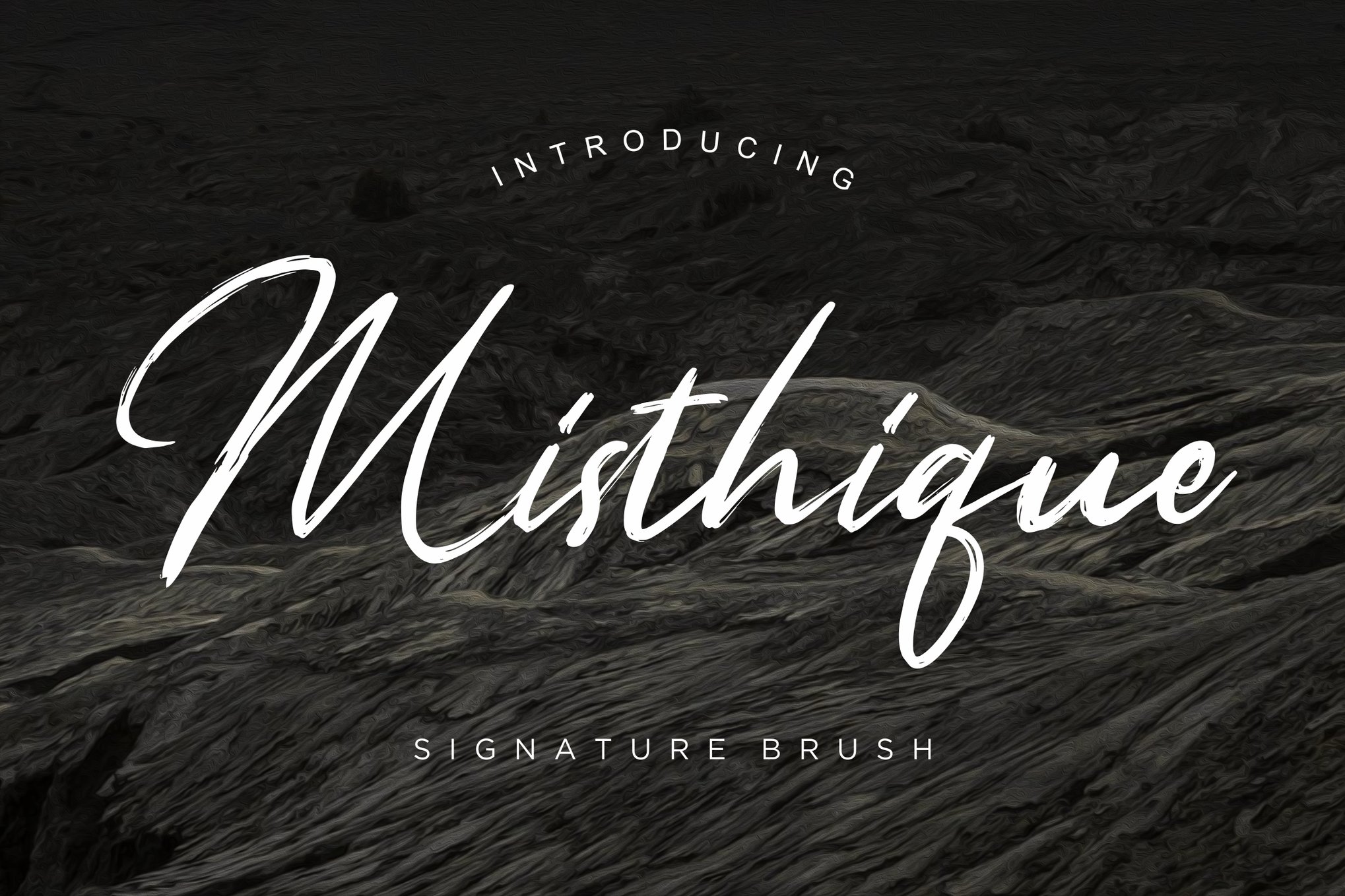 Misthique Signature Brush Business Font Free Download