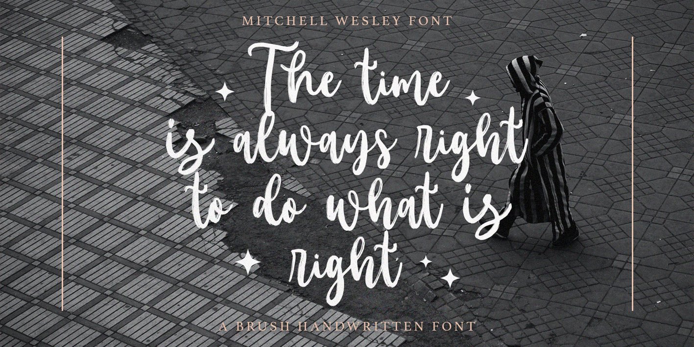 Mitchell Wesley Font Free Download