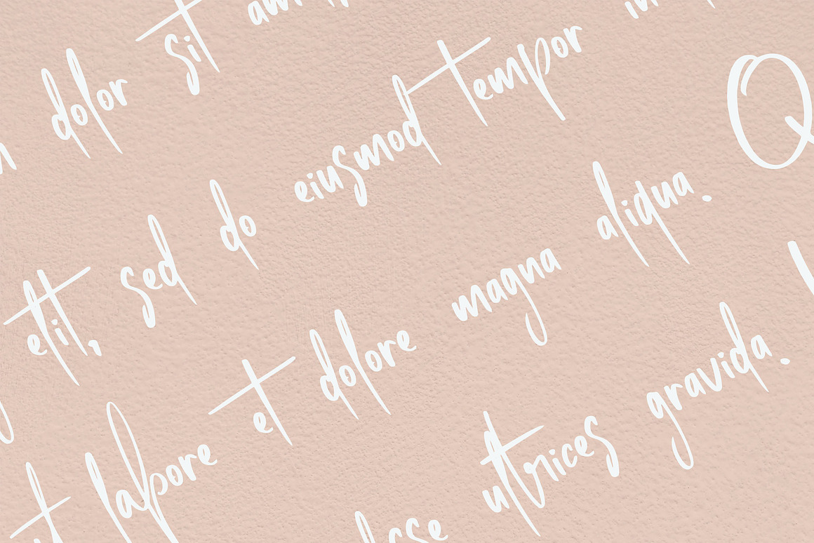 Mittanilla Handwriting Brush Font Free Download