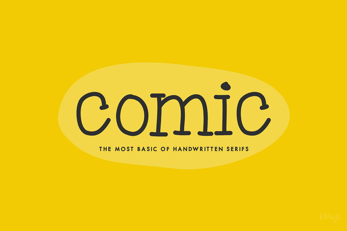 Mix Comic — A Cute Sans Serif Free Download Free Download