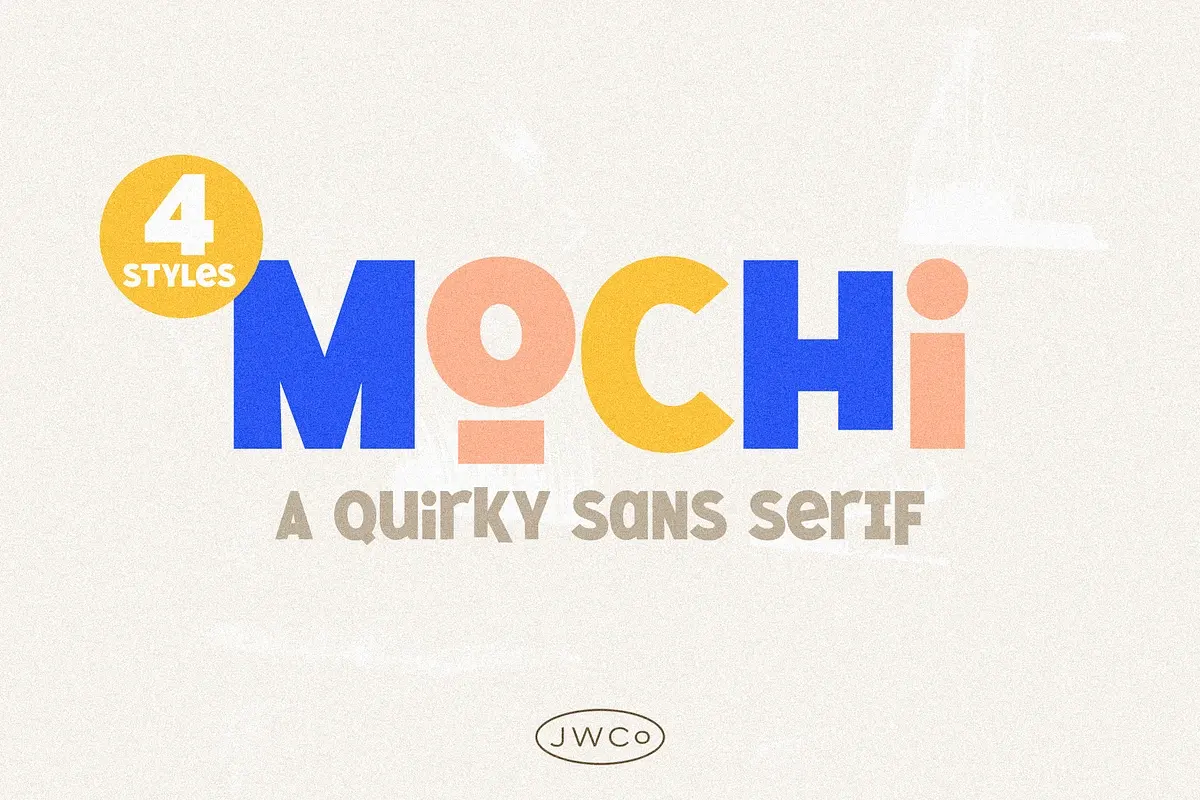 Mochi | A Quirky Sans (4 Styles) Free Download Free Download