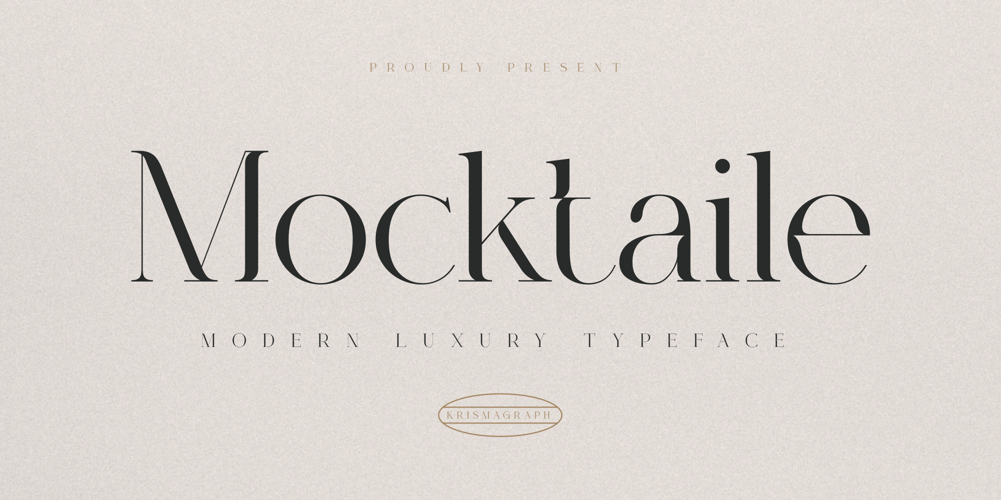 Mocktaile Typeface Free Download Free Download