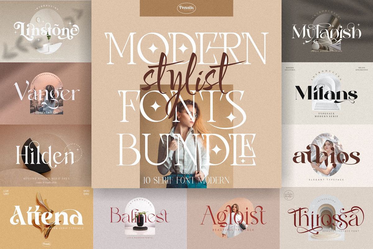 Modern Stylist Font Bundle Free Download Free Download