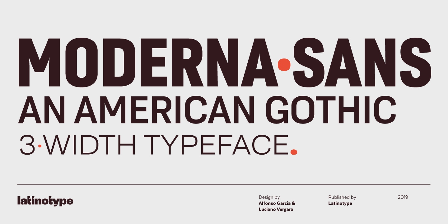 Moderna Sans Font Free Download