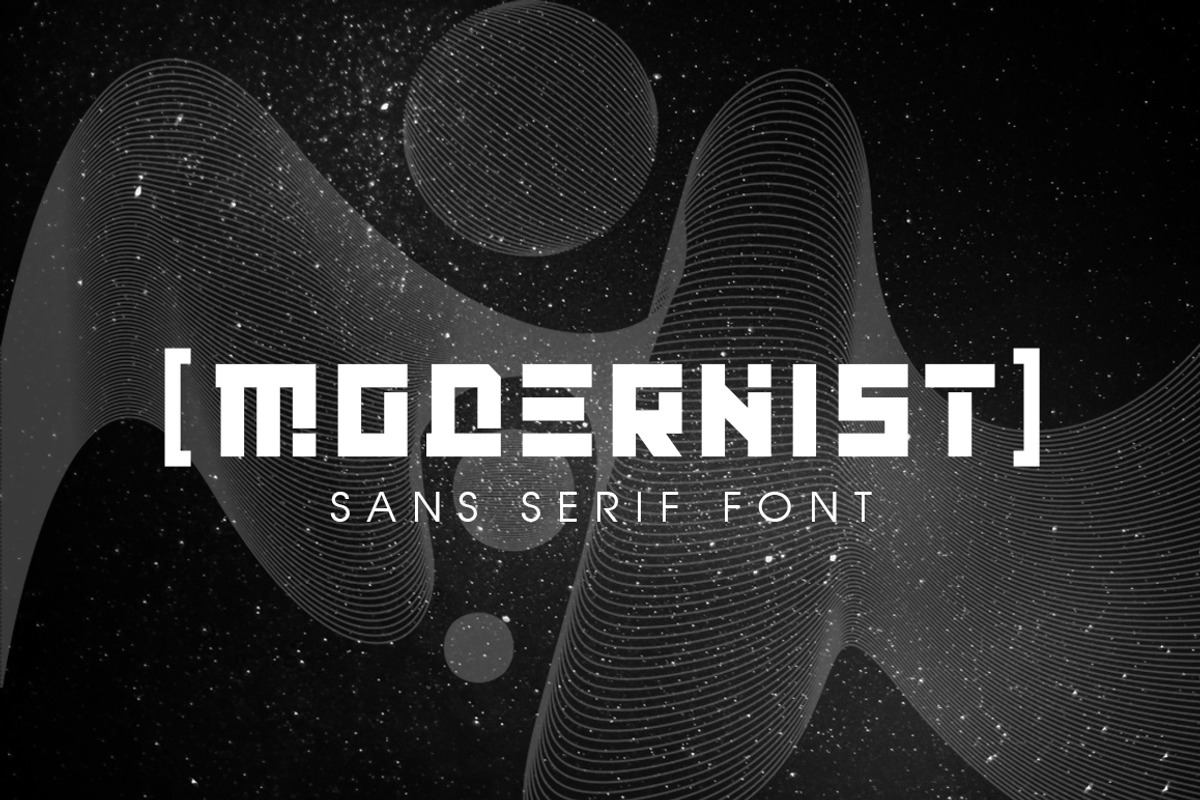 Modernist | Two Weight Font Family Free Download Free Download