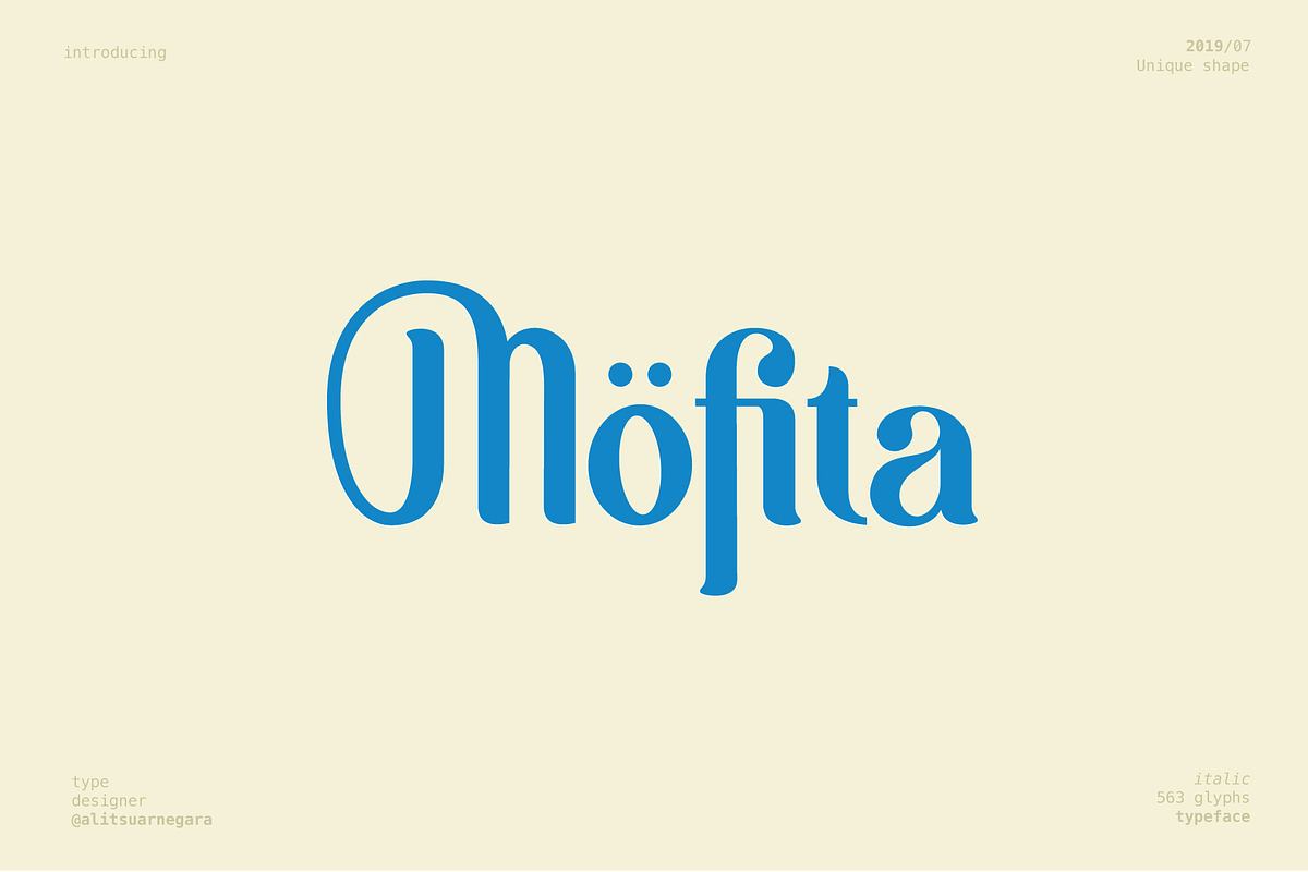 Möfita font Free Download Free Download