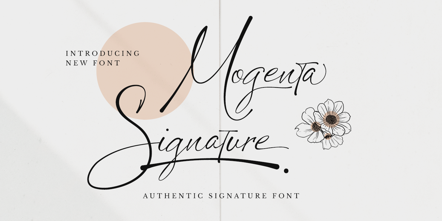 Mogenta Signature Free Download Free Download