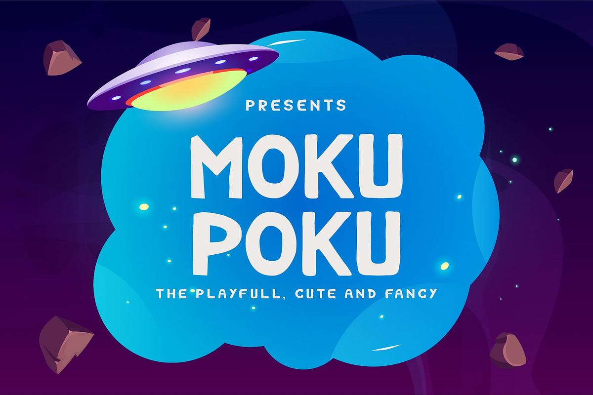 Mokupoku | Playful Font Free Download Free Download