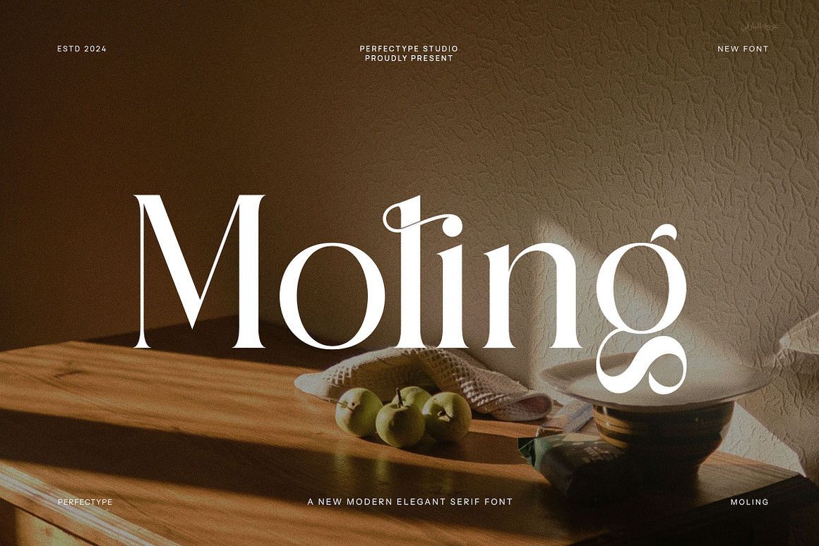 Moling Elegant Serif Font Free Download