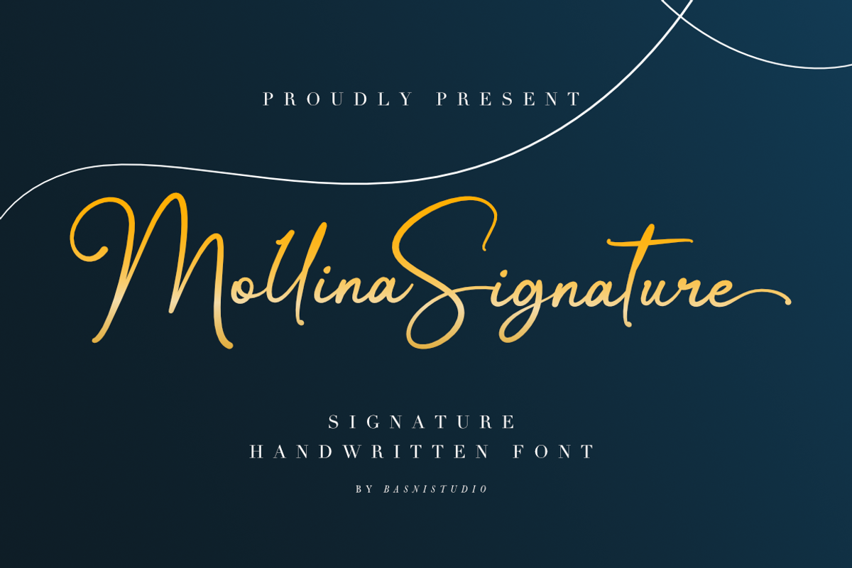 Mollina Signature | Handwritten Font Free Download Free Download