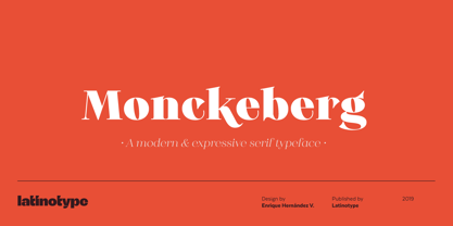 Monckeberg Font Free Download