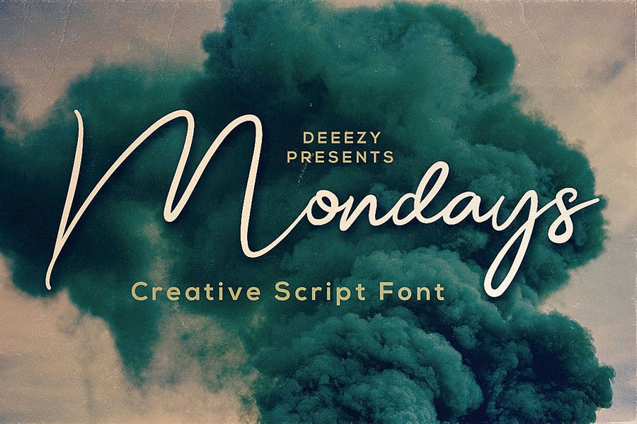 Mondays Script Font Free Download