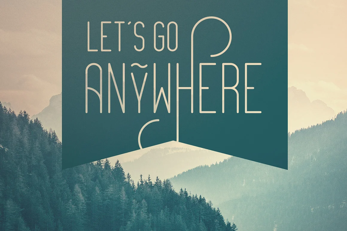 Mondaze Typeface - 4 Weights Font