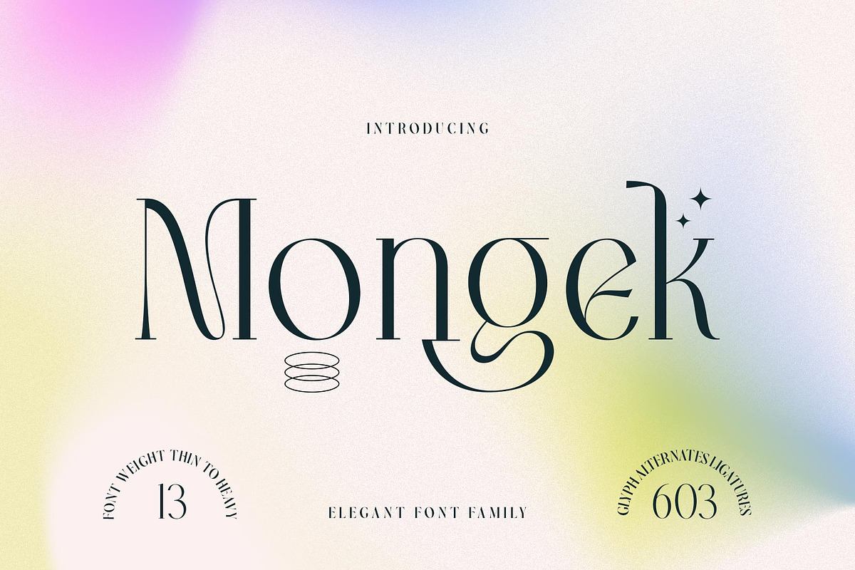 Mongek Typeface Free Download Free Download