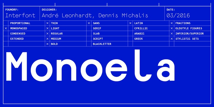 Monoela Font Free Download