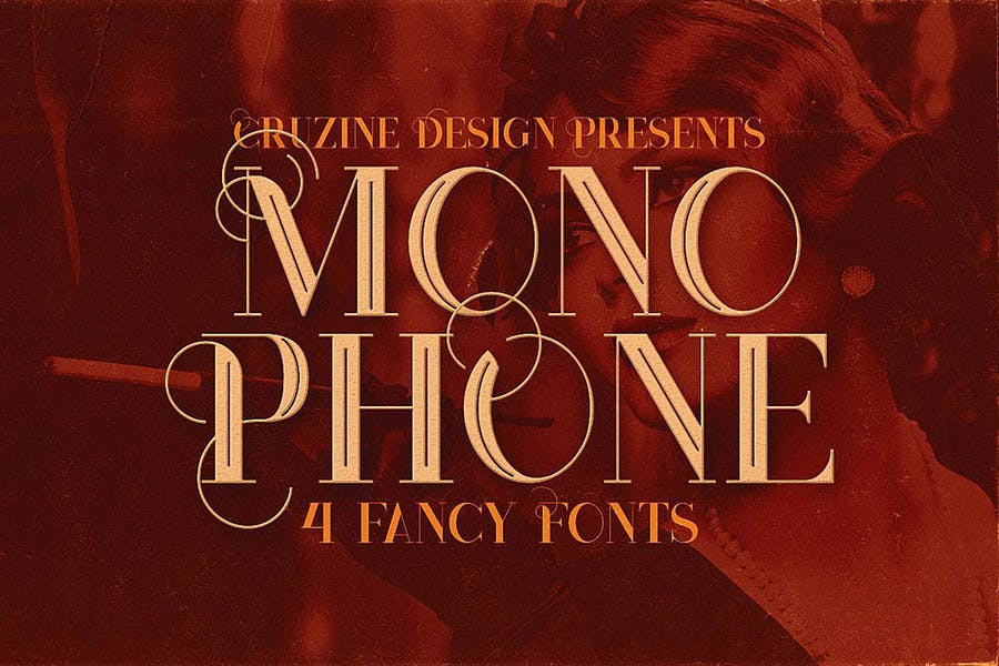 Monophone - Fancy Font Free Download